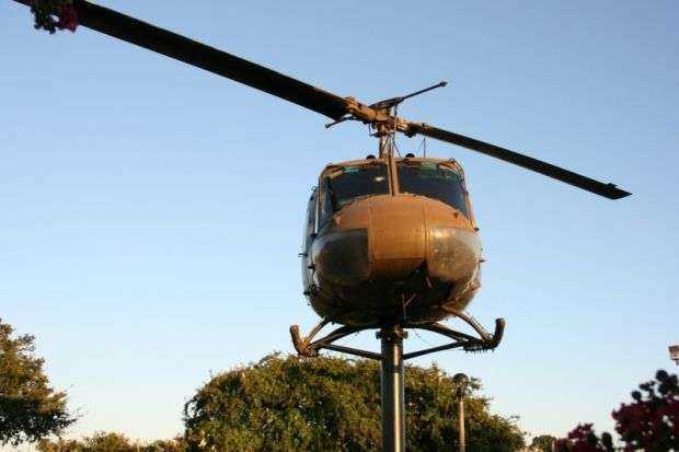 BELL UH-1 IROQUOIS (HUEY) HELICOPTER MEMORIAL