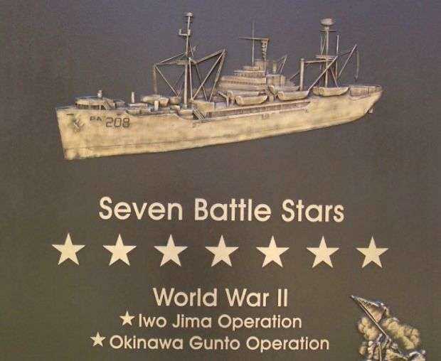 TALLADEGA COUNTY USS TALLADEGA MEMORIAL PLAQUE A