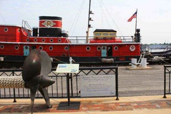 HISTORIC MUSEUM TUG JOHN PURVES WWII VETERAN