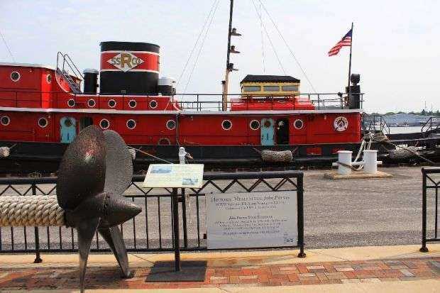 HISTORIC MUSEUM TUG JOHN PURVES WWII VETERAN