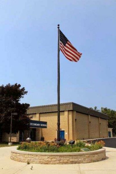 PVT. CHARLES H. DRENGBERG MEMORIAL FLAGPOLE