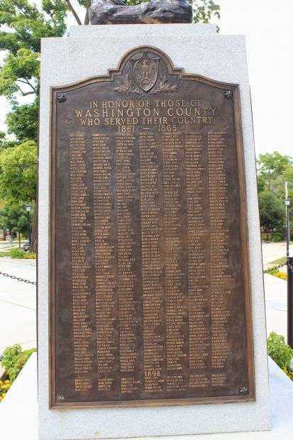 WASHINGTON COUNTY WORLD WAR I MEMORIAL PLAQUE B