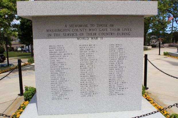 WASHINGTON COUNTY VETERANS MEMORIAL HONOR STONE B