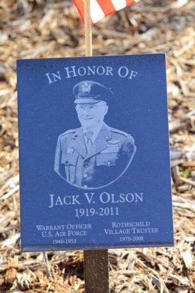 IN HONOR OF JACK V. OLSON MEMORIAL