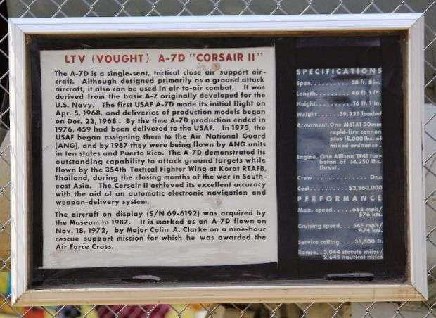 V.F.W. POST 388 VETERANS MEMORIAL AIRCRAFT PLAQUE