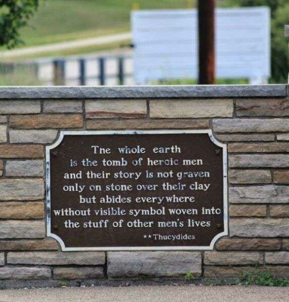 AMERICAN LEGION POST 509 WAR MEMORIAL LEFT PLAQUE