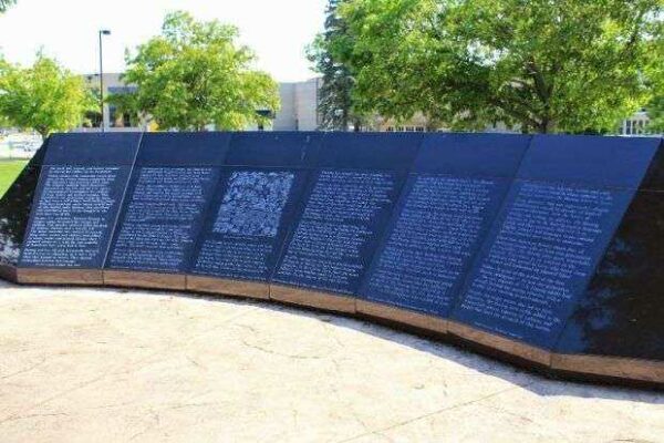 LAO, HMONG AND AMERICAN VETERANS MEMORIAL WALL THREE BACK