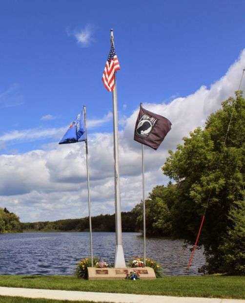 AMHERST VETERANS MEMORIAL FLAGPOLE