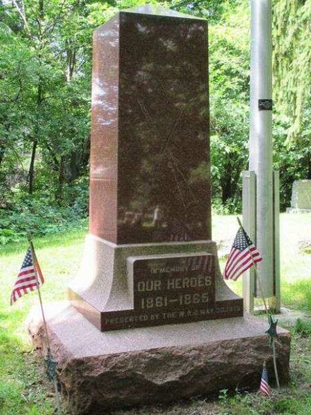 FOREST MOUND CEMETERY CIVIL WAR MEMORIAL