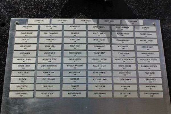 AMERICAN LEGION POST 543 WALL OF HONOR MEMORIAL PLAQUE C