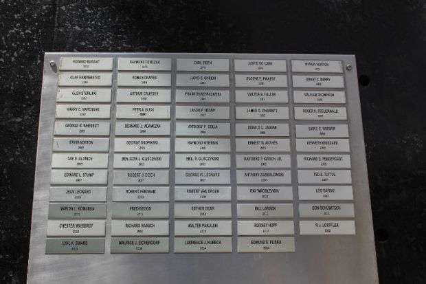 AMERICAN LEGION POST 543 WALL OF HONOR MEMORIAL PLAQUE B