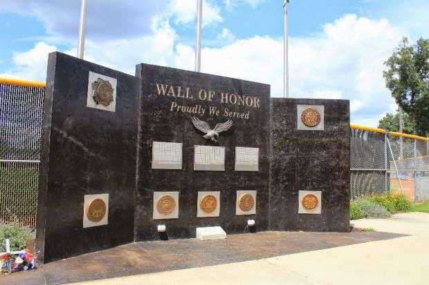 AMERICAN LEGION POST 543 WALL OF HONOR MEMORIAL
