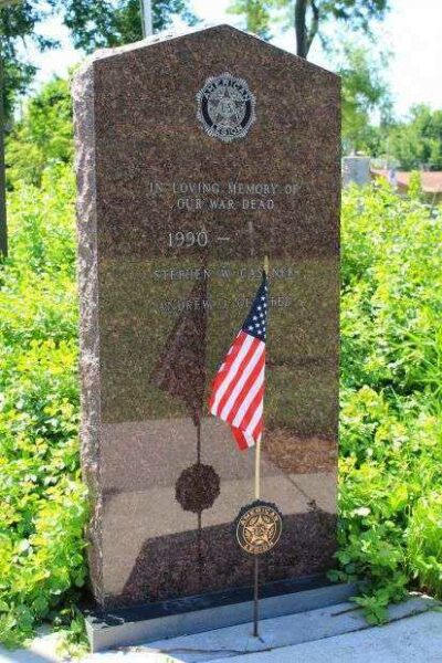 CEDARBURG LEGION MEMORIAL PARK STONE D