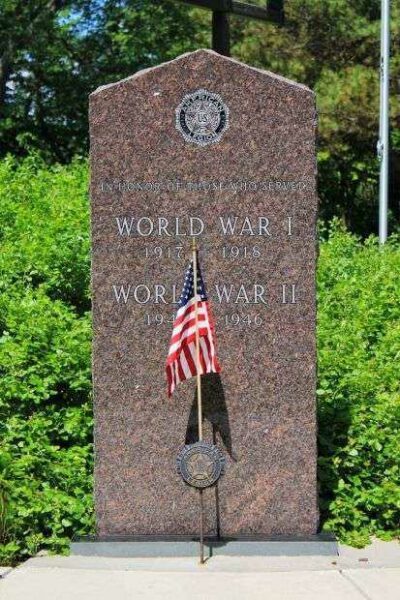 CEDARBURG LEGION MEMORIAL PARK STONE A