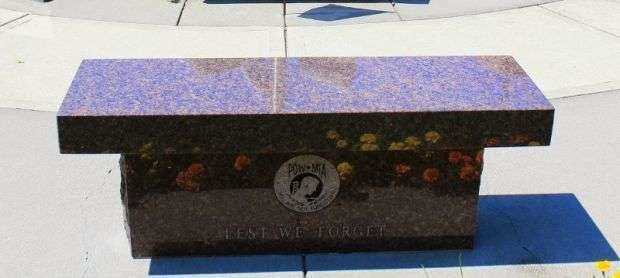 CEDARBURG LEGION MEMORIAL PARK BENCH