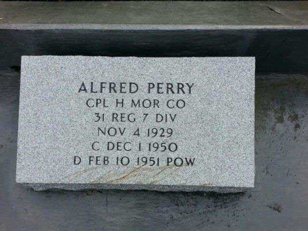 CPL ALFRED PERRY WAR MEMORIAL