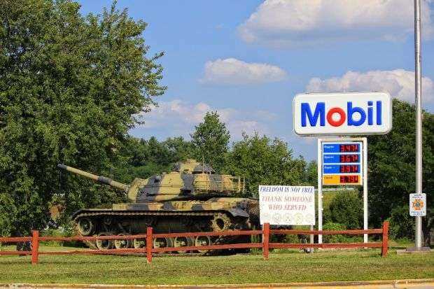 FREEDOM IS NOT FREE MEMORIAL TANK