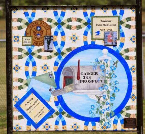 HENRY O. GAUGER WAR MEMORIAL MURAL