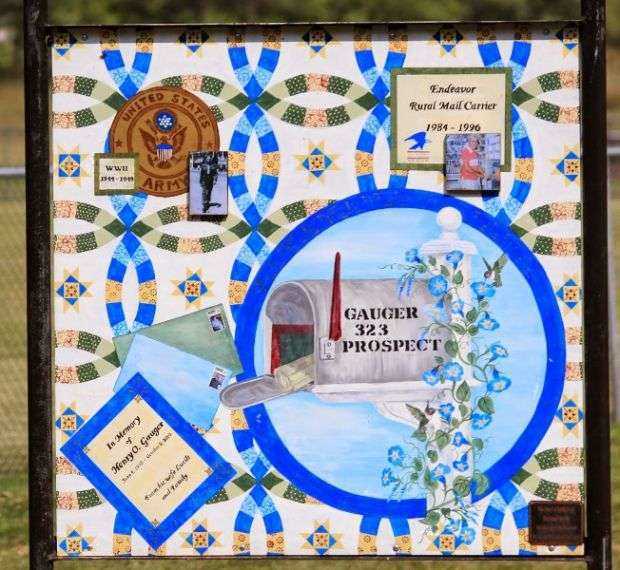 HENRY O. GAUGER WAR MEMORIAL MURAL