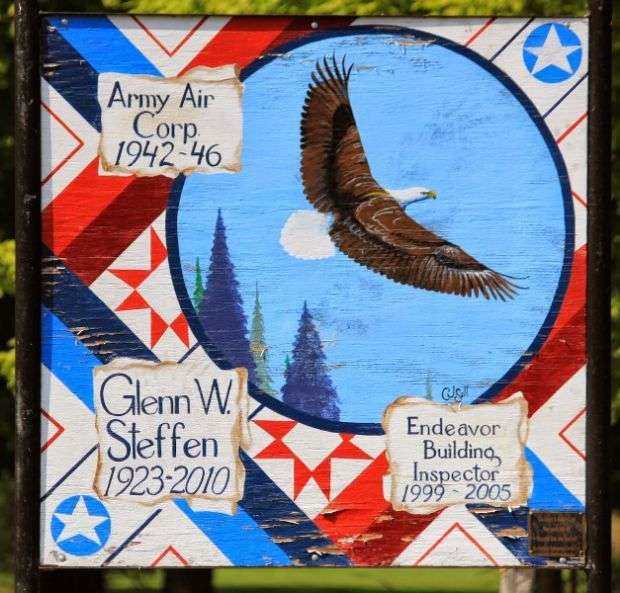 GLEN W. STEFFEN WAR MEMORIAL MURAL