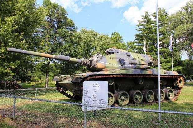 IN HONOR OF VIETNAM VETERANS OF AMERICA MEMORIAL TANK