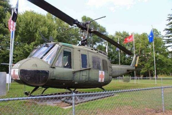 IN HONOR OF VIETNAM VETERANS OF AMERICA UH-1 HUEY MEMORIAL HELICOPTER