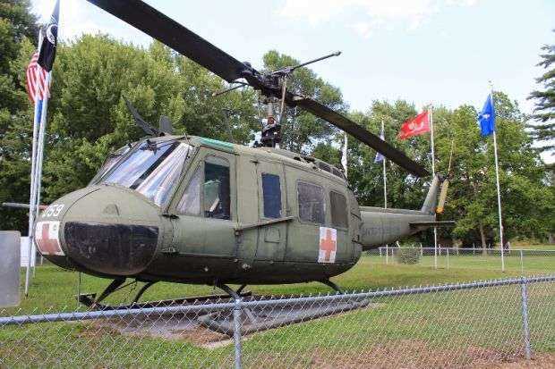 IN HONOR OF VIETNAM VETERANS OF AMERICA UH-1 HUEY MEMORIAL HELICOPTER