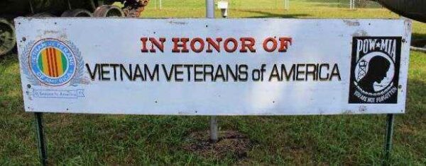 IN HONOR OF VIETNAM VETERANS OF AMERICA MEMORIAL MARKER