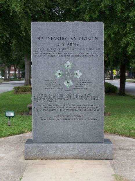 4TH INFANTRY (IVY) DIVISION U.S. ARMY MEMORIAL