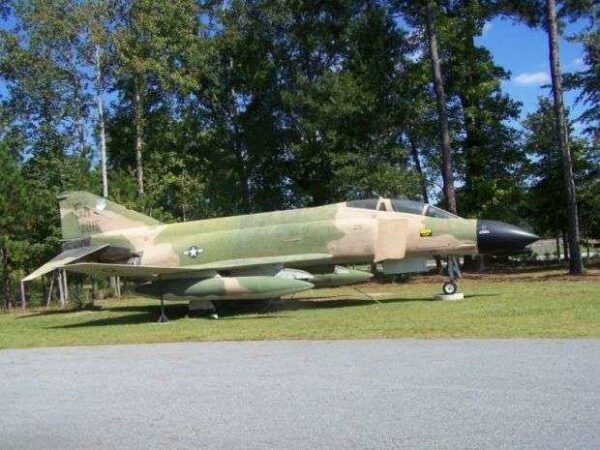 MCDONEL F-4C PHANTOM MEMORIAL AIRCRAFT