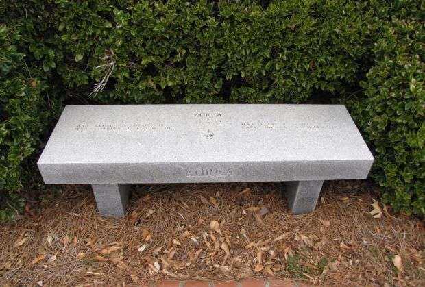 UNITED STATES AIR FORCE MEDAL OF HONOR MEMORIAL BENCH C