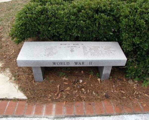 UNITED STATES AIR FORCE MEDAL OF HONOR MEMORIAL BENCH B