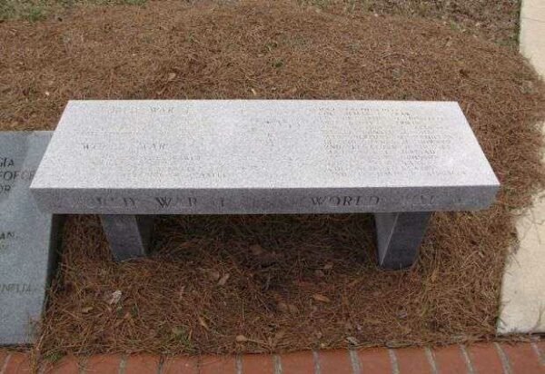 UNITED STATES AIR FORCE MEDAL OF HONOR MEMORIAL BENCH A