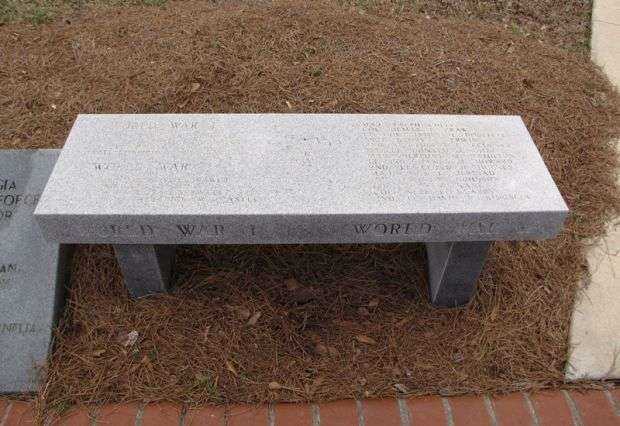 UNITED STATES AIR FORCE MEDAL OF HONOR MEMORIAL BENCH A