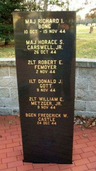 VALOR PARK MEDAL OF HONOR MEMORIAL PANEL G