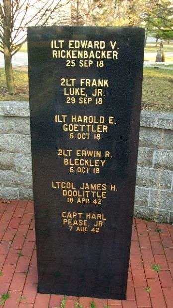 VALOR PARK MEDAL OF HONOR MEMORIAL PANEL A