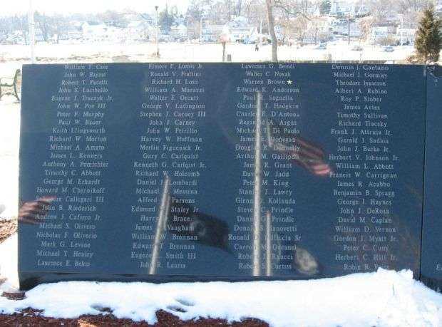 WEST HAVEN VIETNAM VETERANS MEMORIAL LEFT PANEL