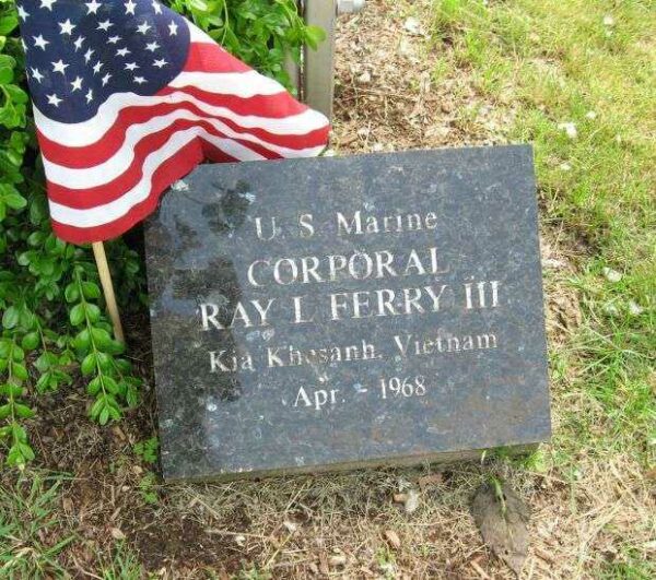 CORPORAL RAY L FERRY III WAR MEMORIAL STONE