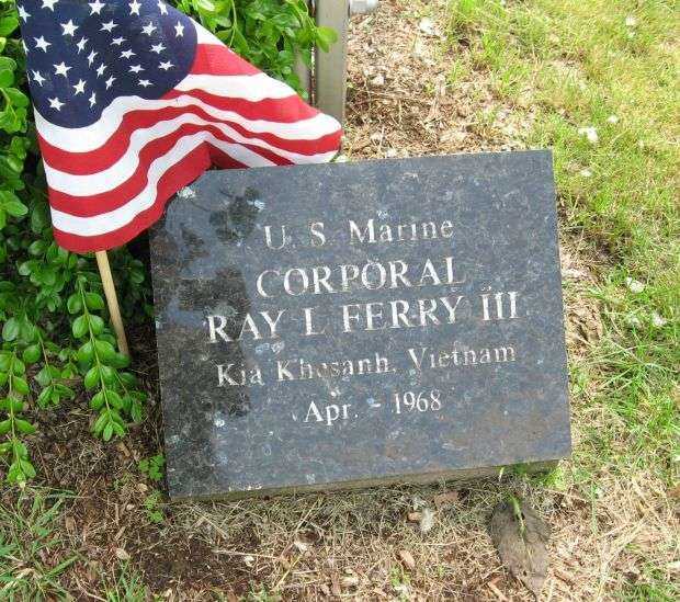 CORPORAL RAY L FERRY III WAR MEMORIAL STONE