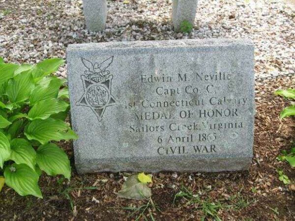 CAPT EDWIN M NEVILLE MEDAL OF HONOR STONE