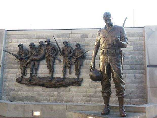 NEW JERSEY KOREAN WAR MEMORIAL STATUES B