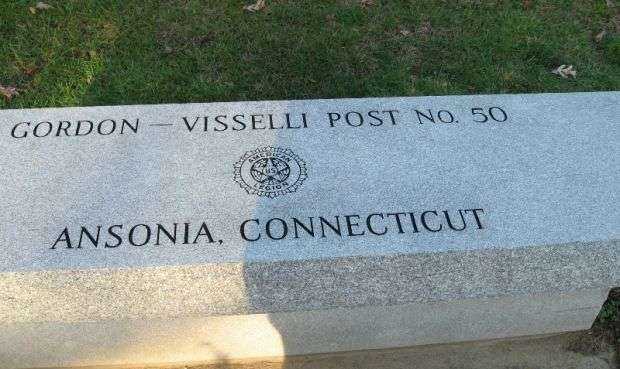 GORDON-VISSELLI POST NO. 50 MEMORIAL BENCH