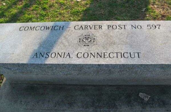 COMCOWICH-CARVER POST NO. 597 MEMORIAL BENCH