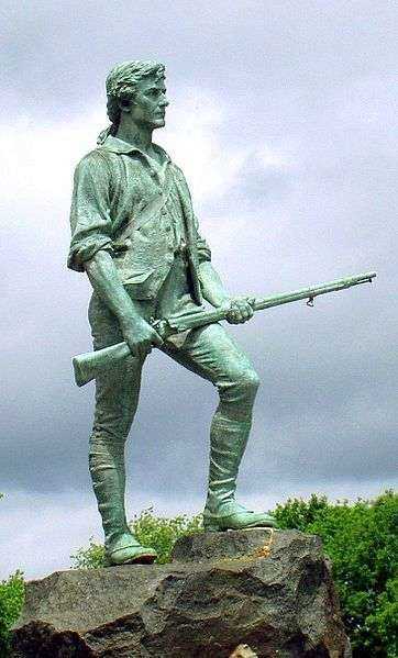 THE LEXINGTON MINUTEMAN MEMORIAL