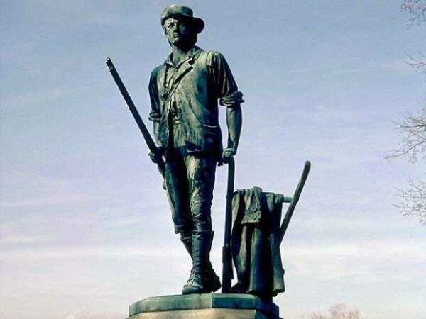 THE  CONCORD MINUTEMAN MEMORIAL