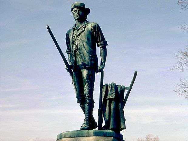 THE  CONCORD MINUTEMAN MEMORIAL