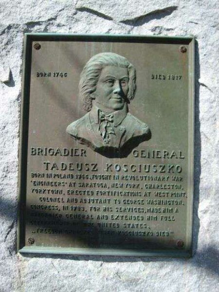 BRIGADIER GENERAL TADEUSZ KOSCIUSZKO WAR MEMORIAL