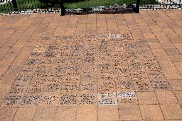 PLYMOUTH WAR MEMORIAL BRICKS