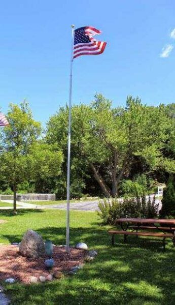 PLYMOUTH COLD WAR MEMORIAL FLAGPOLE