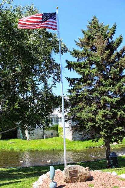 PLYMOUTH KOREAN WAR MEMORIAL FLAGPOLE